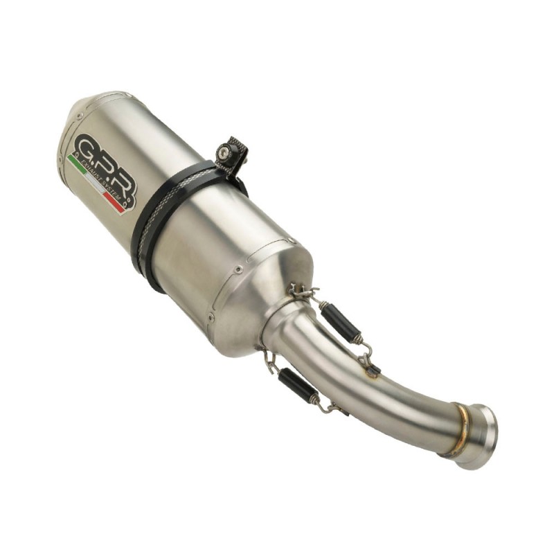 Pot GPR Exhaust Yamaha TT 600 R 1998/04 - TT 600 E échappement homologué Satinox