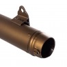 Pot GPR Exhaust Yamaha XTZ 600 Ténéré 1985/86 échappement Homologué universel sans tube de liaison Ultracone Bronze café Racer