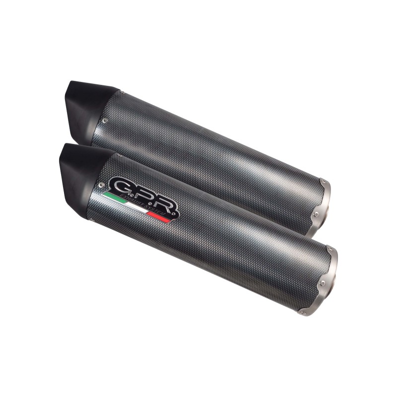 Pot GPR Exhaust Yamaha XT 660 X-R 2004/14 échappement homologué Furore Poppy