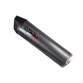 Pot GPR Exhaust Yamaha MT-07 2014/2016 e3 Pot échappement complet homologué Furore Poppy