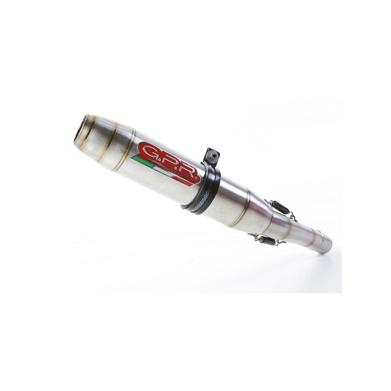 Pot GPR Exhaust Yamaha FZ1 - Fazer 1000 2006/14 échappement homologué Deeptone Inox