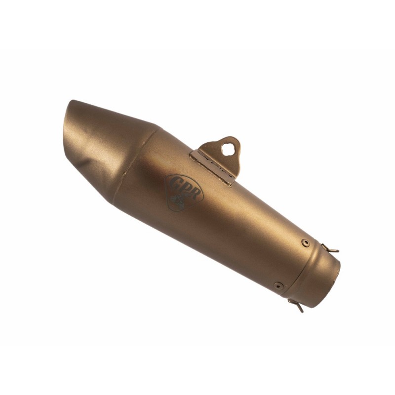 Échappement homologué GPR Exhaust Yamaha XJ 900 S - F Diversion 1994/2003 sans raccord Vintavoge Bronze café Racer