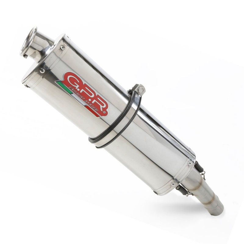 Pot GPR Exhaust Yamaha TT 600 R 1998/04 - TT 600 E échappement Homologué universel sans raccord Ultracone Bronze café Racer