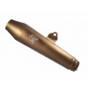 Pot GPR Exhaust Yamaha TT 600 R 1998/04 - TT 600 E échappement Homologué universel sans raccord Ultracone Inox café Racer