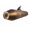 Pot GPR Exhaust Yamaha TT 600 R 1998/04 - TT 600 E échappement Homologué universel sans raccord Ultracone Inox café Racer