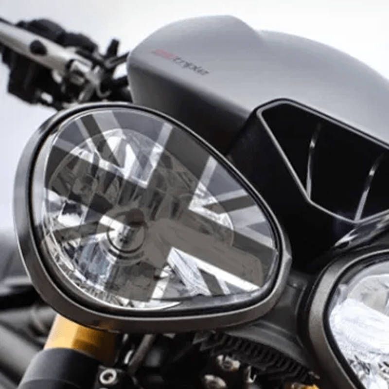 Sticker de phare Union Jack Couleur pour Triumph Street & Speed Triple avec phares en amande à partir de 2016