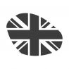 Sticker de phare Union Jack Couleur pour Triumph Street & Speed Triple avec phares en amande à partir de 2016