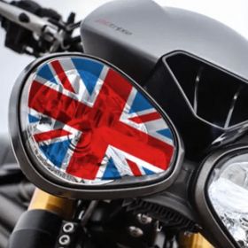 Sticker de phare Union Jack couleur Triumph Street & Speed Triple 2016-2017 image 1