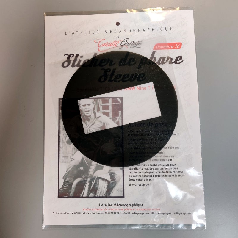 Sticker de phare fumé Steeve |Modification Motorcycles