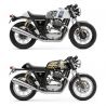 Pads stickers de réservoir noir satin Union Jack Royal Enfield Continental GT image 2