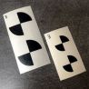 Stickers de badge noir BMW R 1200 RT, R 1200 GS et K 1600 image 2