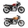 Pads stickers de réservoir noir satin Union Jack Royal Enfield Interceptor 650 image 2
