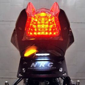 Support de plaque avec clignotants intégrés pour BMW S1000 RR et R