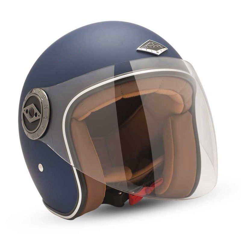 Casque jet Dirt Ed Original Bleu Pétrole image 1 Casque jet Dirt Ed Original Bleu Pétrole image 1