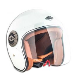 Casque jet Dirt Ed Heritage Blanc Perle image 1