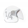 Visière longue transparente pour casque Dirt Ed