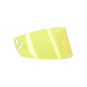 Visière casque Chase jaune anti-buée et anti-rayures Roeg image 1