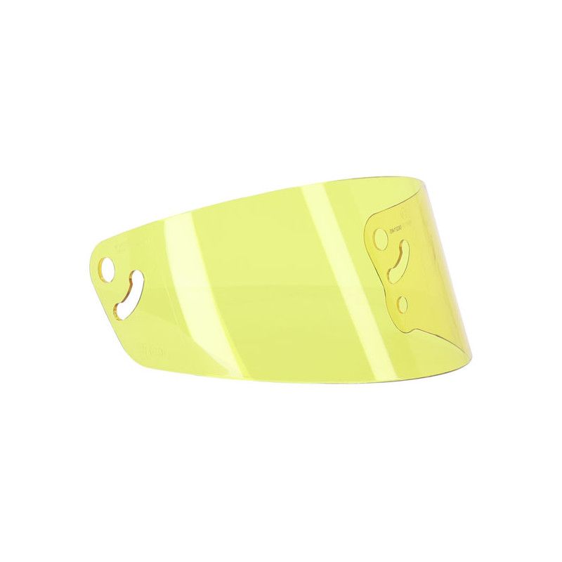 Visière casque Chase jaune anti-buée et anti-rayures Roeg image 1