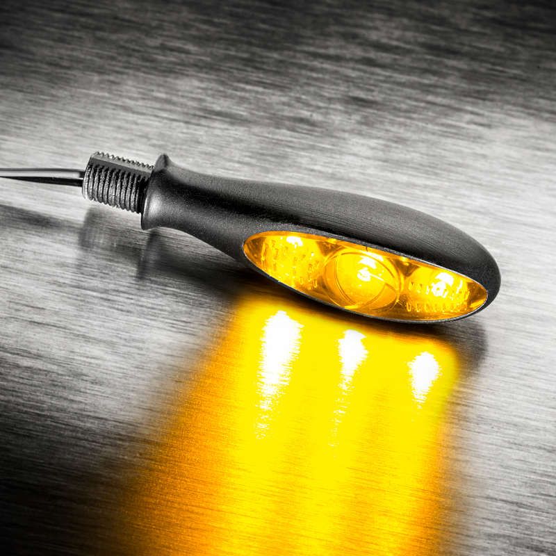 Clignotant LED Micro S Dark noir Kellermann image 1 Clignotant LED Micro S Dark noir Kellermann image 1