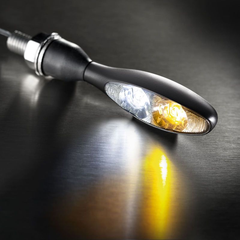 Clignotant LED 2 en 1 Micro 1000 PL noir Kellermann image 1 Clignotant LED 2 en 1 Micro 1000 PL noir Kellermann image 1