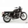 Double échappement Triumph Bonneville SE mégaphone