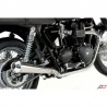 Double échappement Triumph Bonneville SE mégaphone