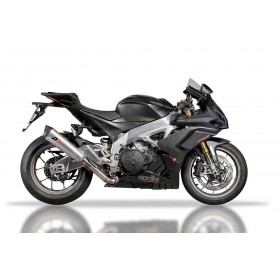 Echappement Titane Tronco-Cono Euro4 Aprilia RSV4 Tuono