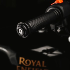 Embouts de guidon Le Motographe pour Royal Enfield 650 2