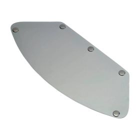 Visière chrome pour Gringo Blast Shield Biltwell image 1