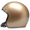 Casque jet Bonanza Metallic Champagne Biltwell image 3