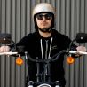 Casque jet Bonanza Metallic Champagne Biltwell image 7