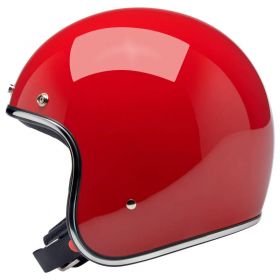 Casque jet Bonanza Gloss Blood Red Biltwell image 1