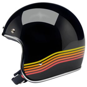 Casque jet Bonanza Gloss Black Spectrum Biltwell image 1