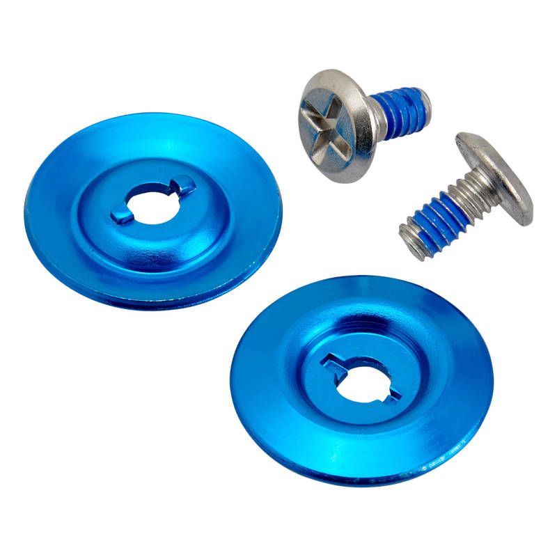 Fixation bleu et gris pour visière Gringo S et Lane Splitter image 1