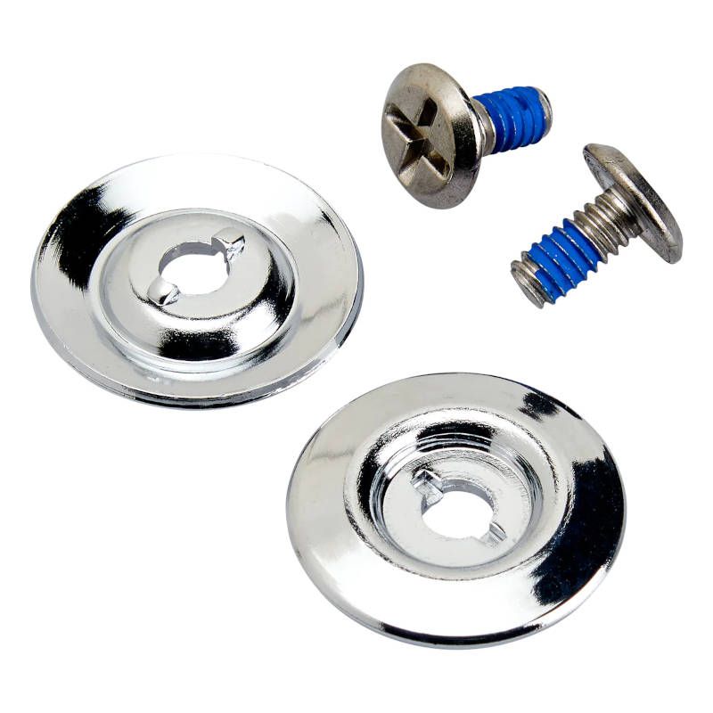 Fixation chrome et gris pour visière Gringo S et Lane Splitter image 1