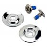 Fixation chrome et gris pour visière Gringo S et Lane Splitter image 1