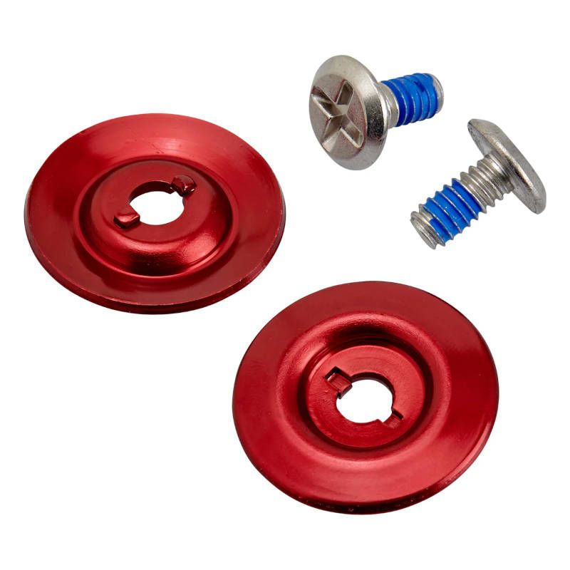 Fixation rouge et gris pour visière Gringo S et Lane Splitter image 1