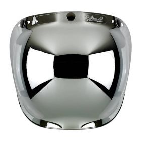 Visière Bubble Shield chrome mirror Biltwell image 1