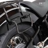 Sacoche latérale en suède cirée et cadre Unit Garage pour BMW R18 4