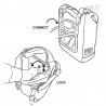 Sacoche latérale en suède cirée et cadre Unit Garage pour BMW R18 9
