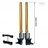 Kit de fourche Öhlins et té de fourche Unit Garage pour BMW R18 9