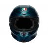 Casque AGV K6 Petrole mat image 2