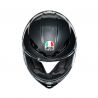 Casque AGV K6 Minimal gunmetal/black/yellow fluo image 6