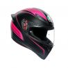 Casque AGV K1 Warmup Black/Pink image 1