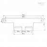 Réflecteur réflexe Unit Garage pour BMW R18 3