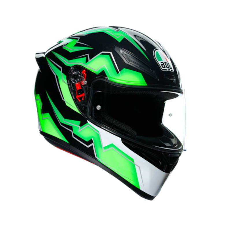 Casque AGV K1 Krypton Black/Green image 1