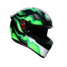 Casque AGV K1 Krypton Black/Green image 1