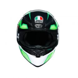 Casque AGV K1 Krypton Black/Green image 2