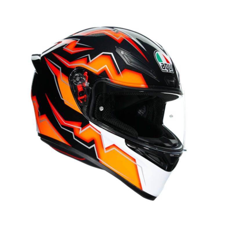 Casque AGV K1 Krypton Black/Orange image 1