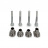 Kit d'adaptateur Wunderlich pour support dorsal avec sacoches d'origine BMW R18 4